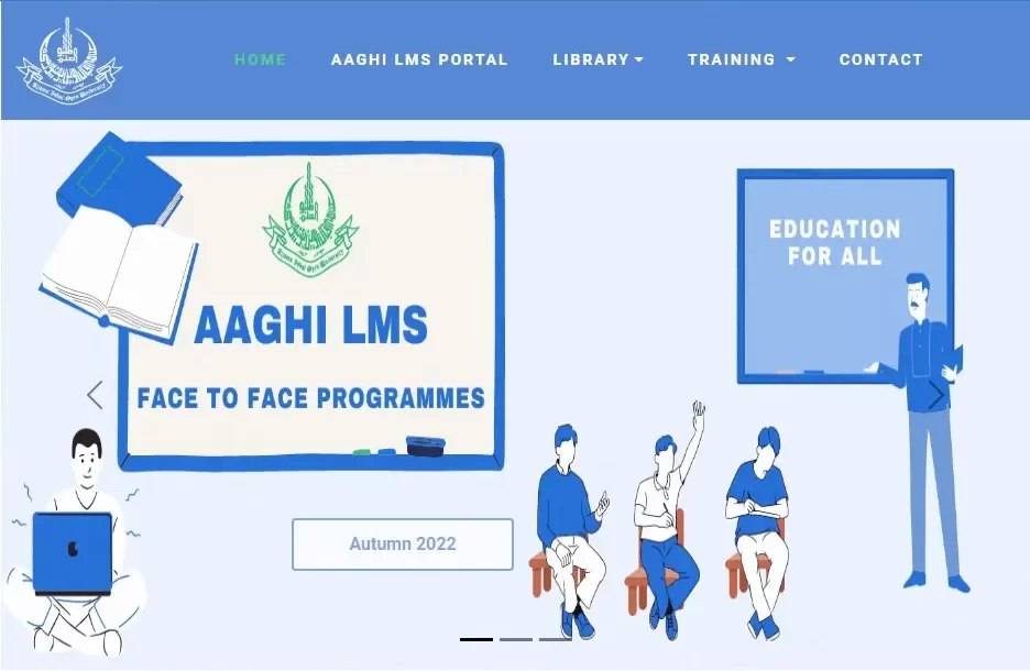 Aaghi lms home
