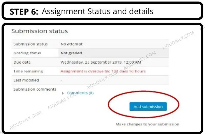 Aaghi lms portal check assignment status