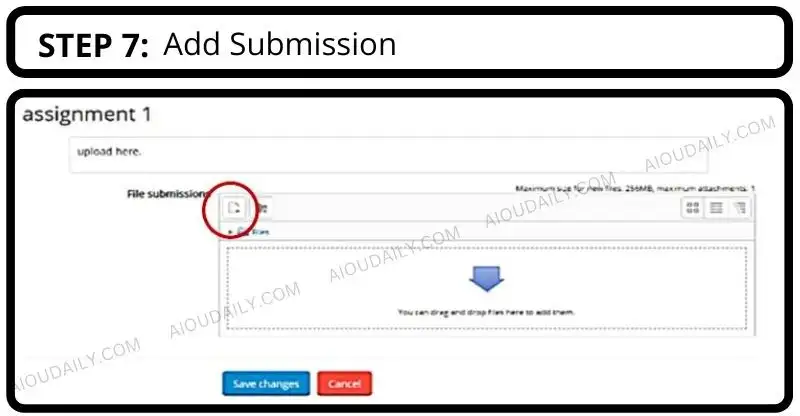 Add submission on aaghi lms portal